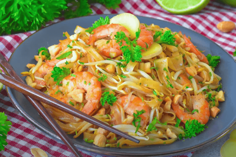 ผัดไทยกุ้ง